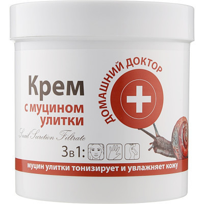 Крем для тіла Домашній Доктор З муцином равлика 250 мл (4823015943485) Вінниця - фото 1