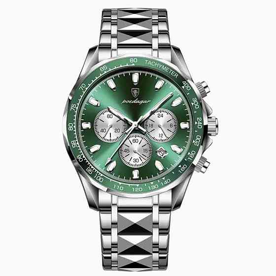 Годинник чоловічий наручний Poedagar Detox Сріблястий Вінниця