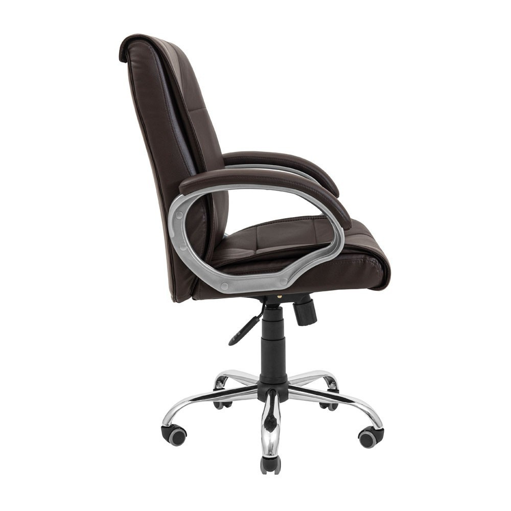 Офісне крісло керівника Arizona Sofitel Bitter Хром M1 Tilt Шоколадний Київ - фото 3