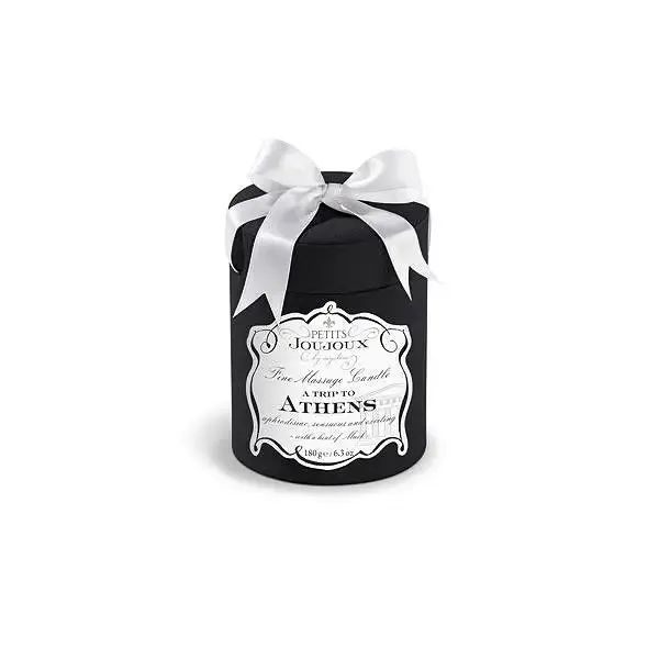 Масажна свічка Petits Joujoux - Athens - Musk and Patchouli (190 г) розкішна упаковка Львов - изображение 2