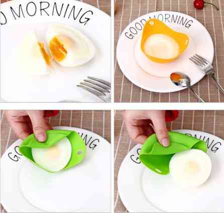 Силиконовая форма для яиц пашот 90 на 65 мм розовый Киев