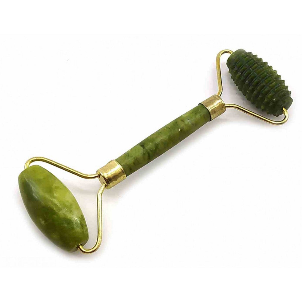 Массажер нефритовый двойной валик Ёжик Киев - изображение 1