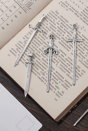 Закладки книжкові Мечі набір 6 шт різні Київ - фото 1