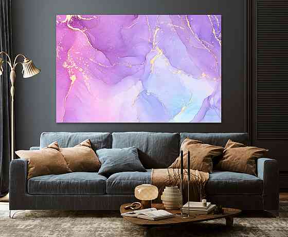 Картина полотно у вітальню / спальню    Абстракція      MLP_264 ( 60х30см ) 90х180см Київ