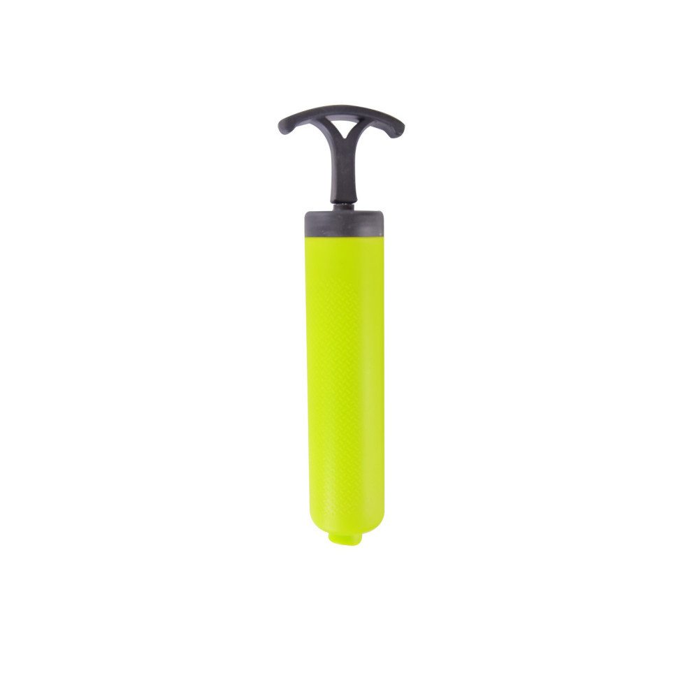 Насос ручний для м'ячів P2252 з голкою 19 см Зелений Вінниця - фото 1