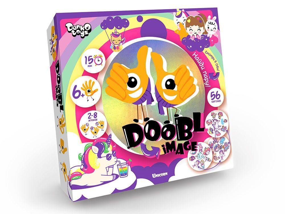 Настільна гра "Doobl image mini: Unicorn" рус Данкоттоз Київ - фото 1
