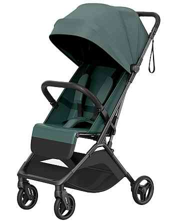 Прогулочная коляска CARRELLO Solo CRL-5531 Malachite Green легкая, складная, с регулируемой спинкой и большим капюшоном Киев
