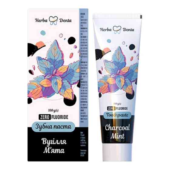 Зубна паста Вугілля М'ята 100г Луцьк
