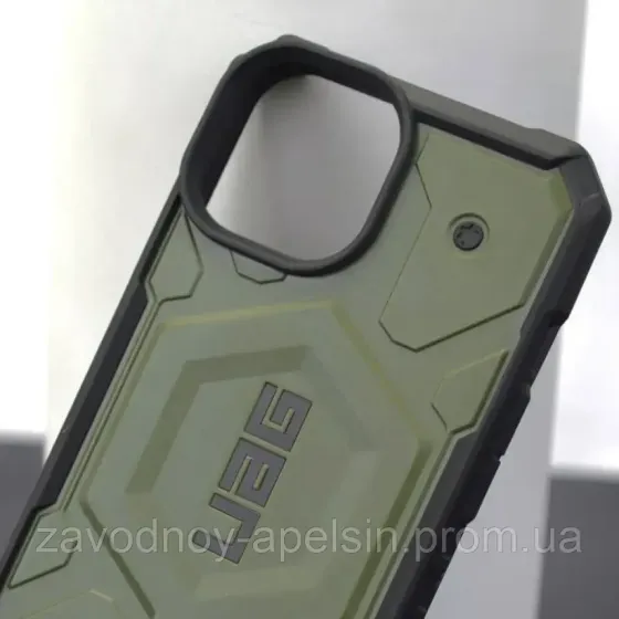 Iphone 16 Pro Max Противоударний чехол Магнит (зелений) Одесса