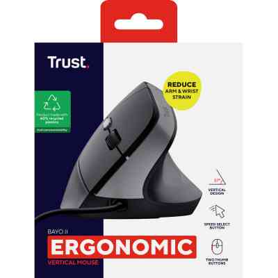 Мышка Trust Bayo II Ergonomic USB Black (25144) Винница