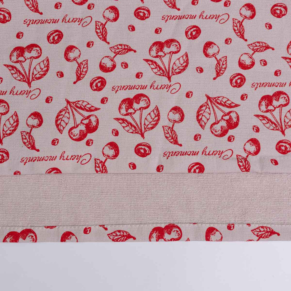 Набор махровых полотенец Вишня 40х60 см 10шт 300г/м2 GM Textile (Красный) Сумы - изображение 4