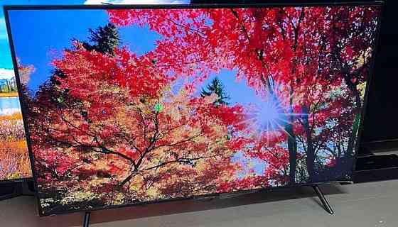 Телевізор Безрамний: 43" 4К UHD, Smart Samsung 43AU7100. Київ