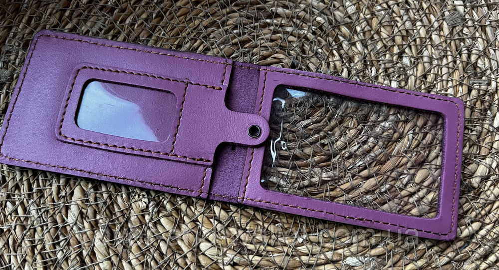 Женская обложка на удостоверение ДПСУ с отделением для жетона PS Киев - изображение 2