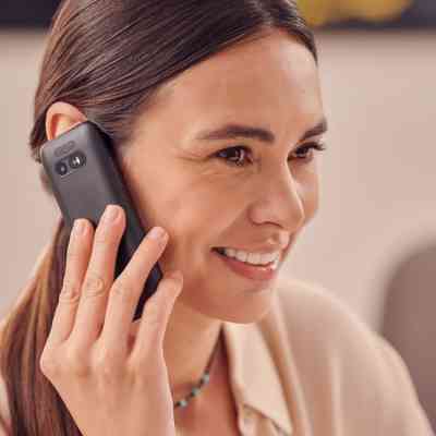 Мобильный телефон Panasonic KX-TU250 Black (KX-TU250EXB) Винница