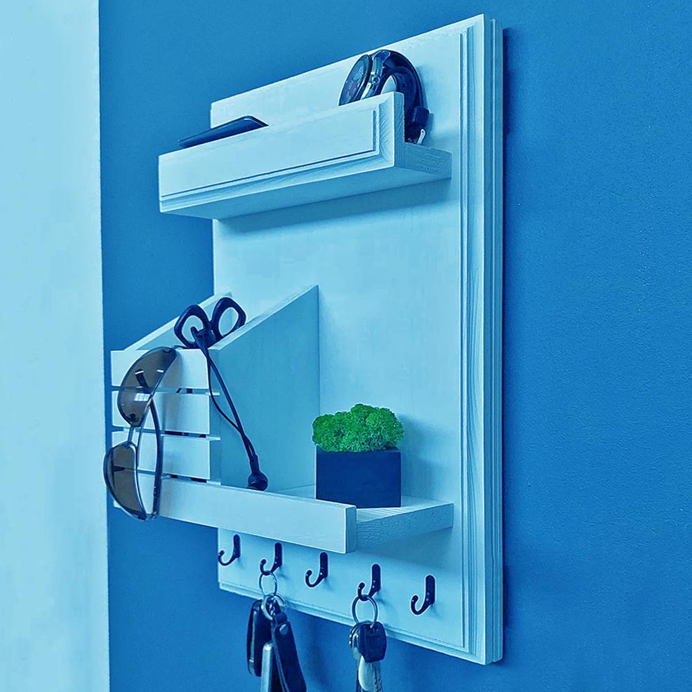 Ключниця дерев'яна "Данробі" ірис Миколаїв - фото 1