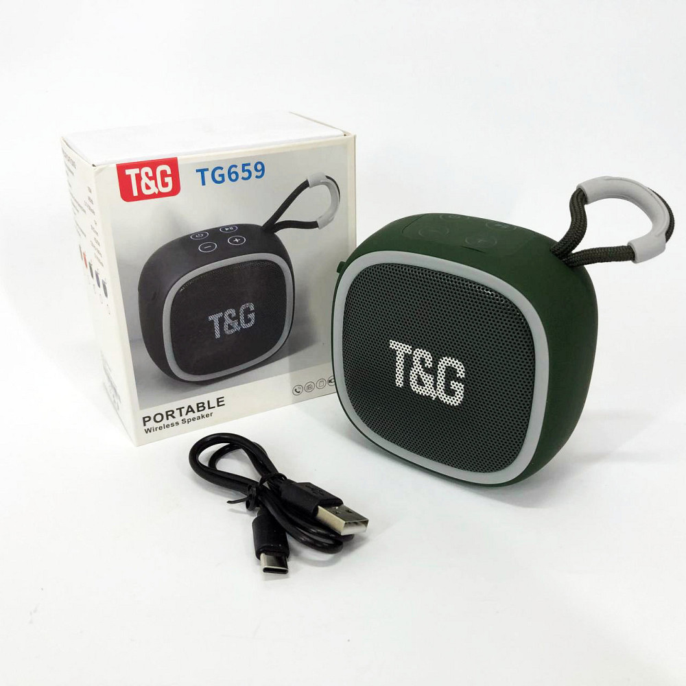 Портативна акустична bluetooth колонка TG659, Bluetooth колонка з зарядкою від usb TJ-88 Львів - фото 11