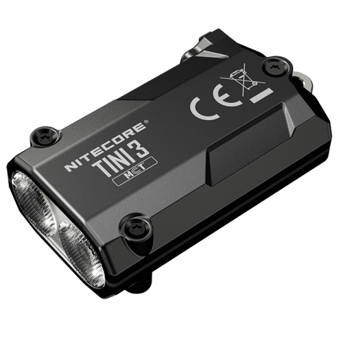 Ліхтар брелок Nitecore TINI 3 2xNiteLab UHE LED 600 лм USB-C (5 режимів) Помаранчевий Вінниця - фото 3