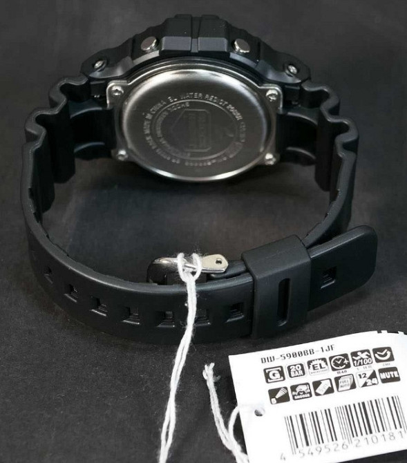 Часы Casio DW-5900BB-1 classic digital. Харьков - изображение 4