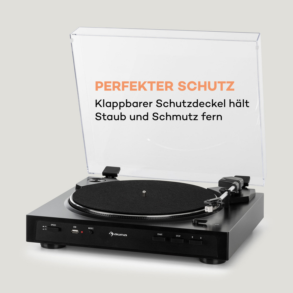 Полностью автоматический проигрыватель Fullmatic USB-предусилитель черный Черный (Германия, читать описание) Ровно - изображение 8