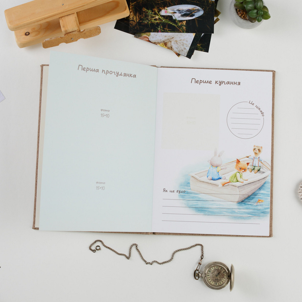 Дитяча метрика у обкладинці з тканини Тернополь - изображение 4