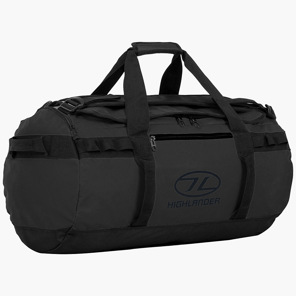 Сумка дорожня водозахисна Highlander Storm Kitbag 45L Black (DB122-BK) Київ - фото 2