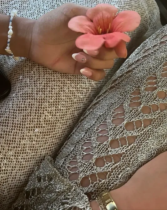 Платье-накидка пляжная бежевая золотистая полупрозрачная поверх купальника или платья, с разрезом, приталенная S Киев - изображение 10