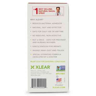 Минералы Xlear Натуральный солевой назальный спрей с ксилитом 45 мл (700596100022) Винница