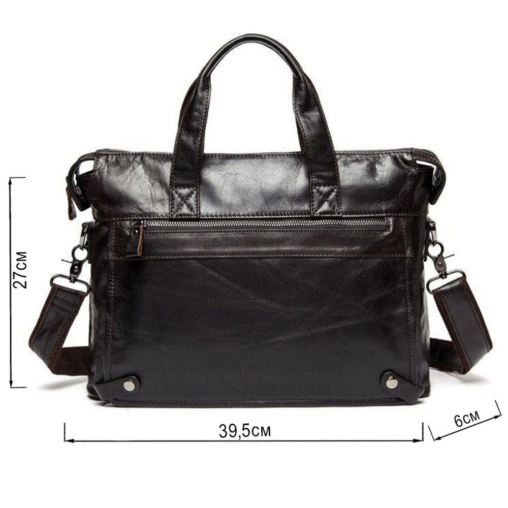 Сумка-чехол для ноутбука Vintage 14802 Коричневая Киев - изображение 3