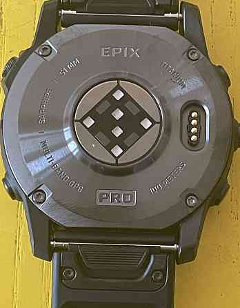 Смарт -Часы Garmin EPIX PRO GEN 2, Saphire Carbor Grey DLC Titanium, чорні Киев