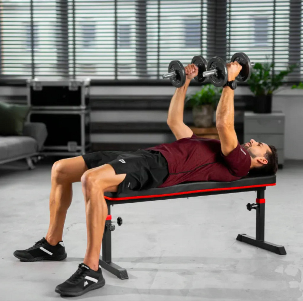 Тренировочная скамья для дома и спортзала универсальная раскладная Спортивная скамья для тренировок Hop-Sport Киев - изображение 7