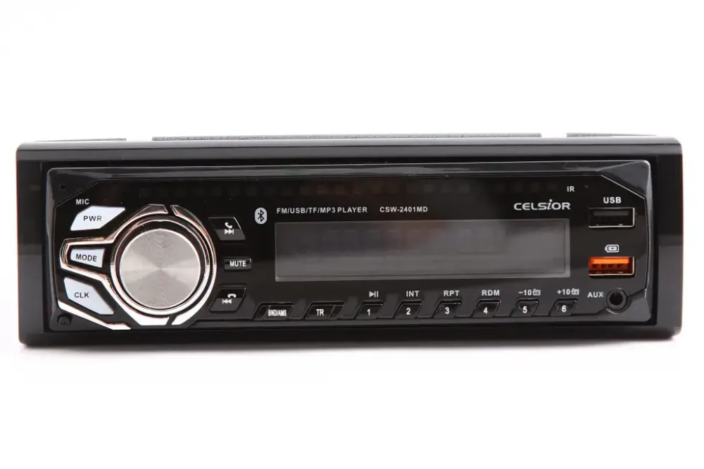 Автомагнітола Celsior CSW-2401MD RGB BT/USB+USB Charge/ISO/доп. розємним паном./ПДУ на кермо Вінниця - фото 1