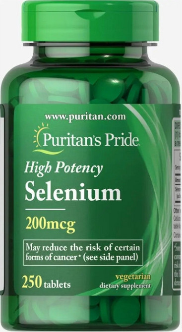 Селен Puritan's Pridе Selenium 200 мг 250 таб Киев - изображение 1