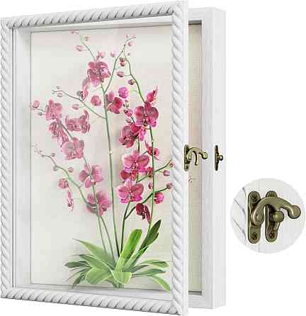 Рамка для фото Alsonerbay 101580018 белая 28×35 см 3D Twist наполняемая со стеклом глубина 4 см MDF Киев