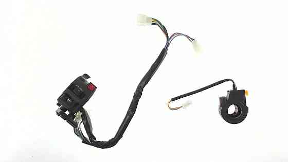 Блоки кнопок керма (пара) мопед Актив (чорні) Мукачево