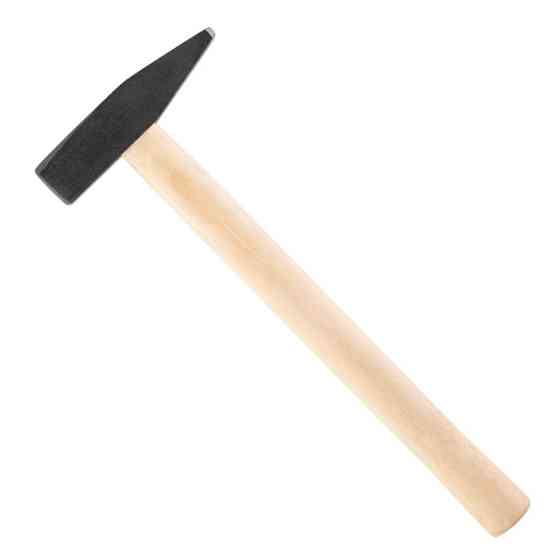 Молоток слюсарний, 500 г, з дерев'яною ручкою NONAME (INTERTOOL) HT-0215 Київ