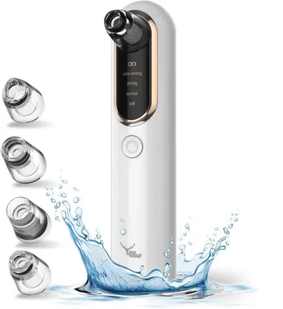 Вакуумный очиститель пор Yccu Y002 для лица, 4 режима, 4 насадки, USB, удаление черных точек Киев