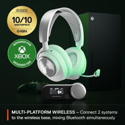 Наушники SteelSeries Arctis Nova Pro Wireless X XBOX/PC/PS/SW/MAC/MOB White (61525) Винница - изображение 6