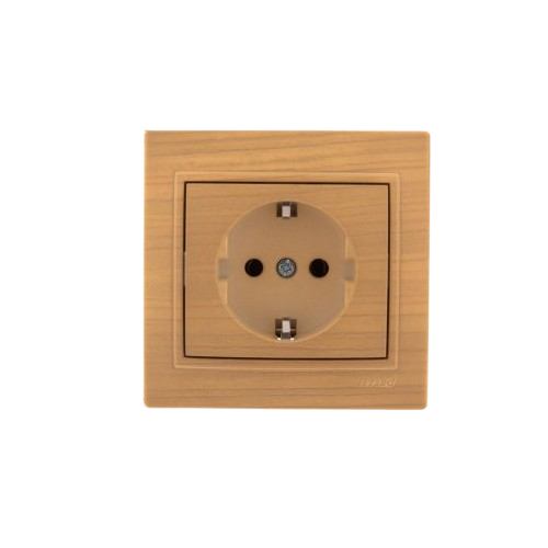 MIRA клен Розетка внутрішня із заземленням Лезард Житомир - изображение 1