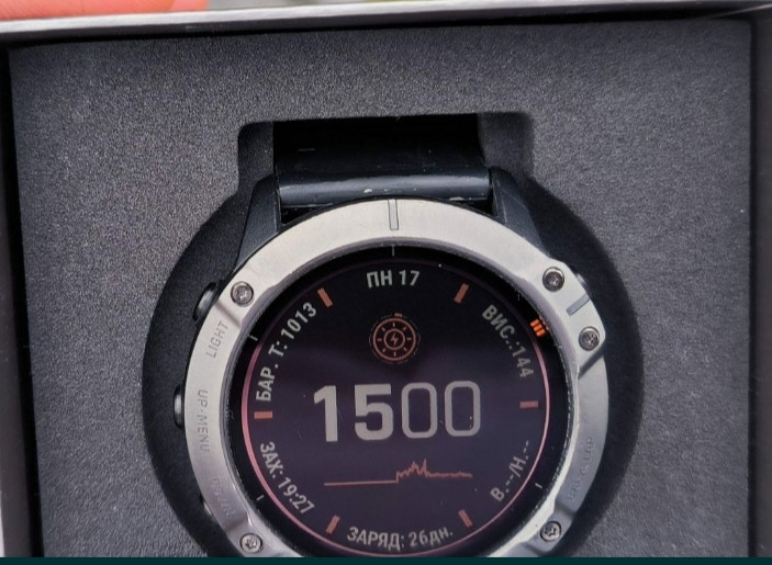 Garmin Fenix 6 X PRO Solar Titanium Київ - фото 6