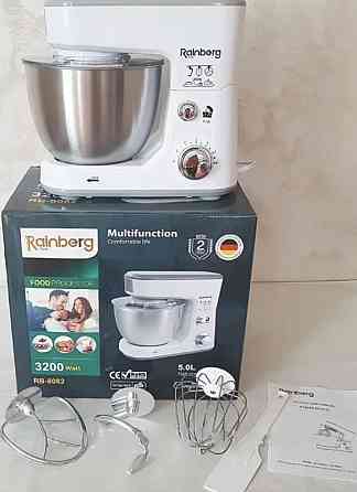 Тестомес Rainberg Rb-8082 3200 Вт міксер кухонний комбайн блендер 5 л. Київ