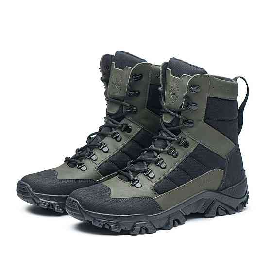 Тактические Берцы ,зимние теплые,водонепронецаемые.(ЗСУ, Полиция, ДСНС) хакі Харків