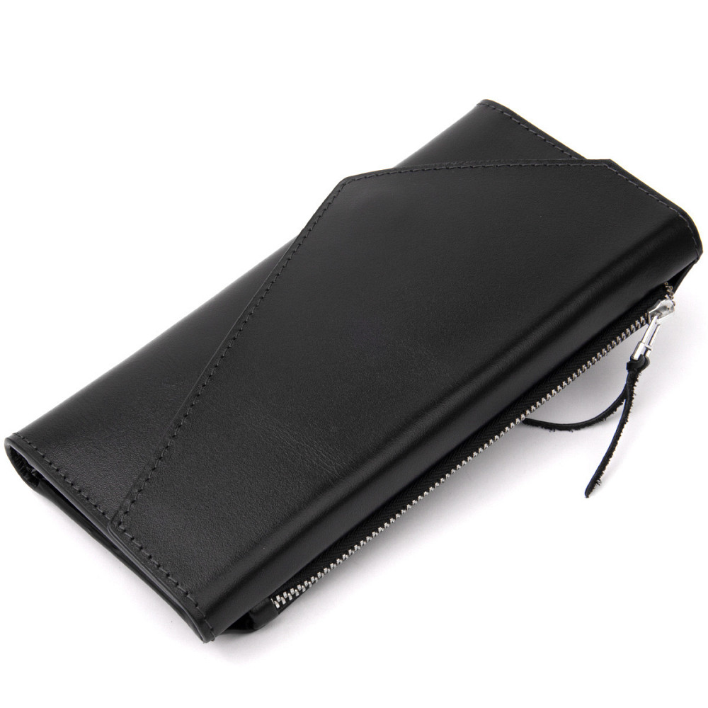 Многофункциональный клатч Черный (GRANDE PELLE) Киев - изображение 6