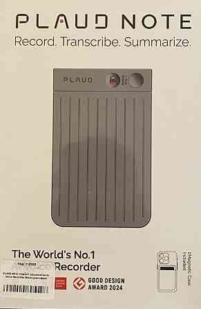 Диктофон голосовой записной книжки Plaud Note AI с искусственным интеллектом Харьков