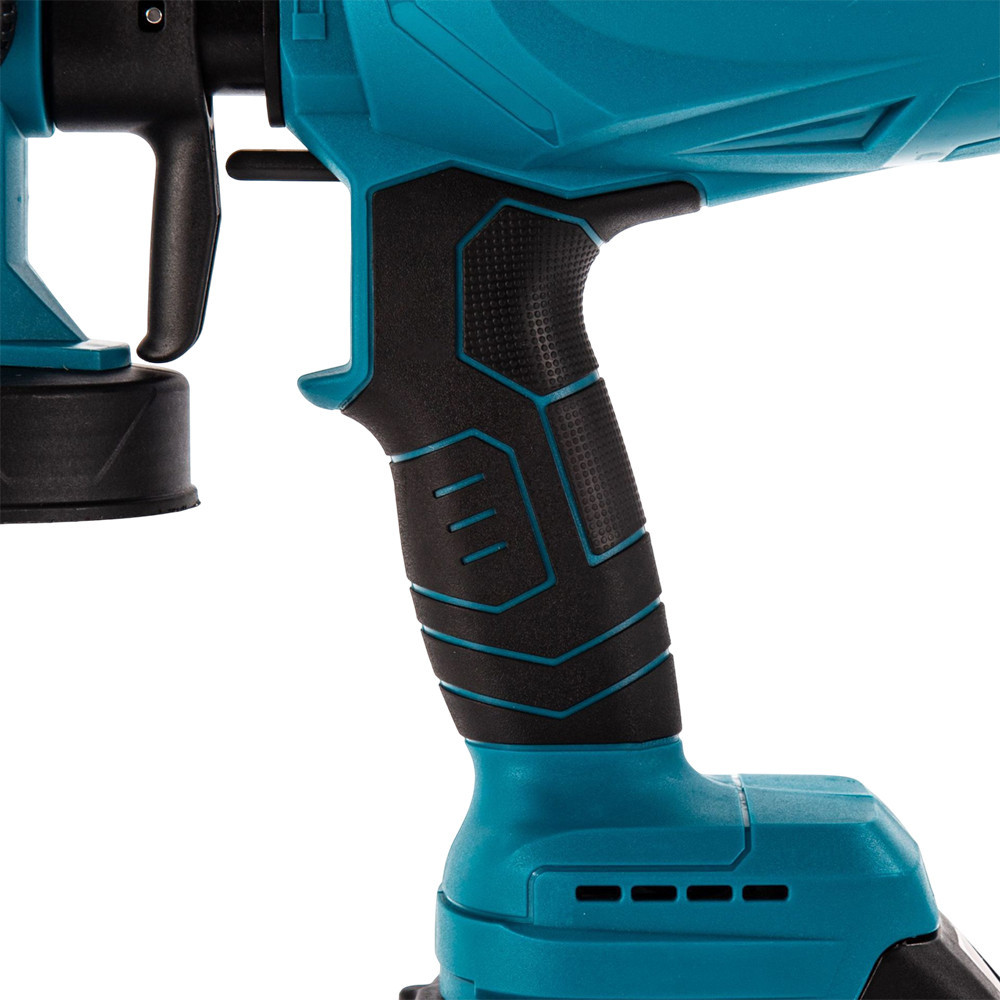 Акумуляторний фарбопульт 800мл, 2 акумулятори 48V, KRAFFTEC / Пульверизатор для фарби / Розпилювач фарби Київ - фото 7