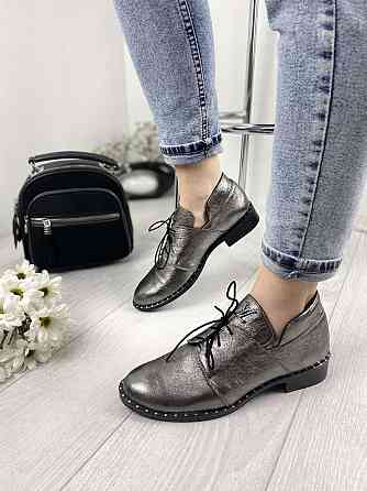 Sothby 's Туфлі жіночі Sothby 's T-586/2 срібні (весна-осінь, шкіра натуральна) (3462) Коломыя