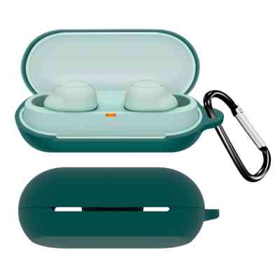 Чехол для наушников BeCover Silicon для Sony WF-C700N Dark Green (712030) Винница