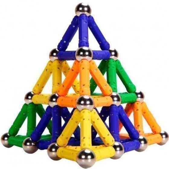 Конструктор магнитный 188 деталей магнетик magnetic лучше чем неокуб. Киев