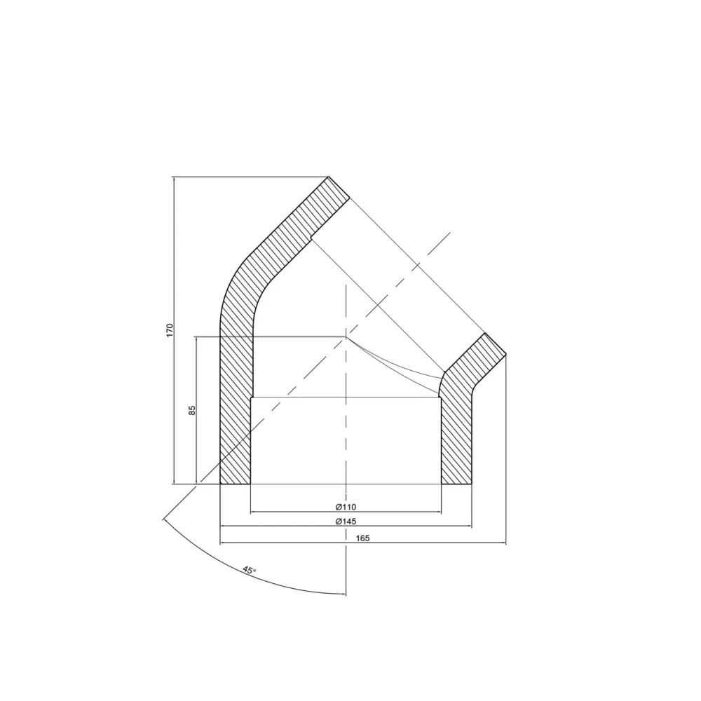 Куточок PPR Thermo Alliance 110, 45° Київ - фото 5
