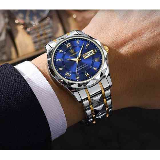 Годинник чоловічий наручний Poedagar Stava (Сріблястий) Київ