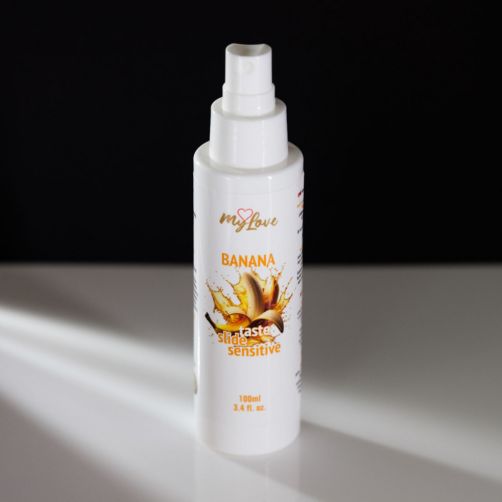 Інтимний гель-лубрикант - MyLove Taste Slide Sensitive Banana, 100 мл Sex Aura Київ - фото 5